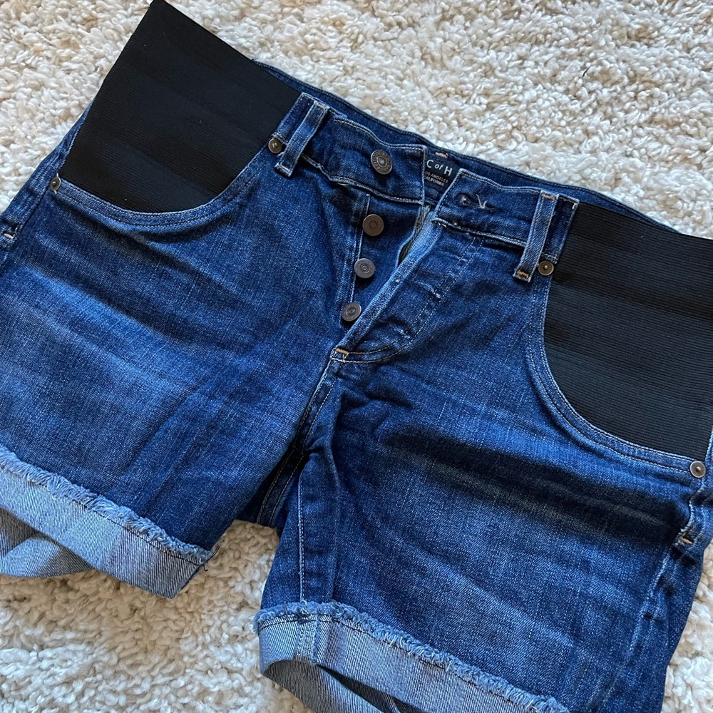 Citizen of humanity short maternity jeans